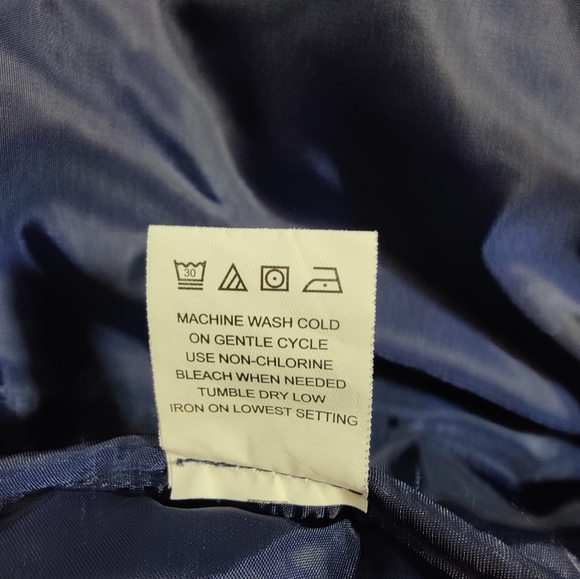 Kendall & Kylie Navy Blue Puffer Jacket, Size M - Picture 8 of 10